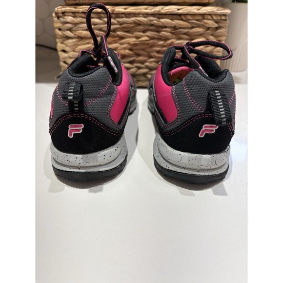 Fila Athletic Running Shoes Pink Gray Lightweight Comfort Sneakers‎ - Picture 6 of 7